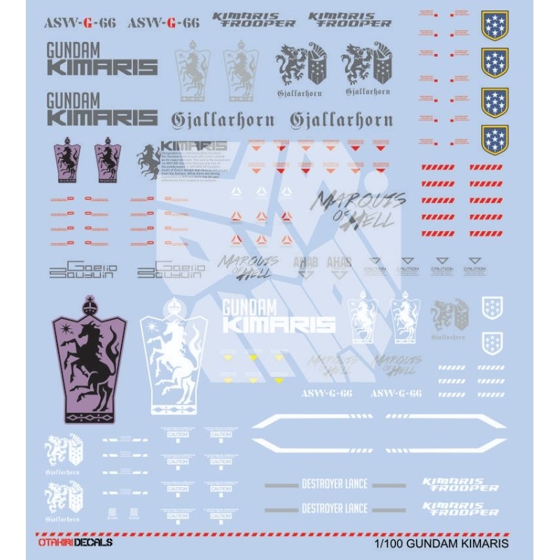 KIMARIS DECAL PRE CUT