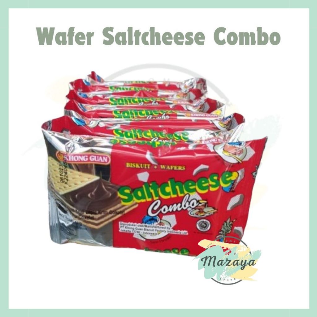 

SALTCHEESE COMBO KHONG GUAN 1 PACK ISI 1 RENCENG 10 PCS X 17 GR - MAZAYA HOMESTORE