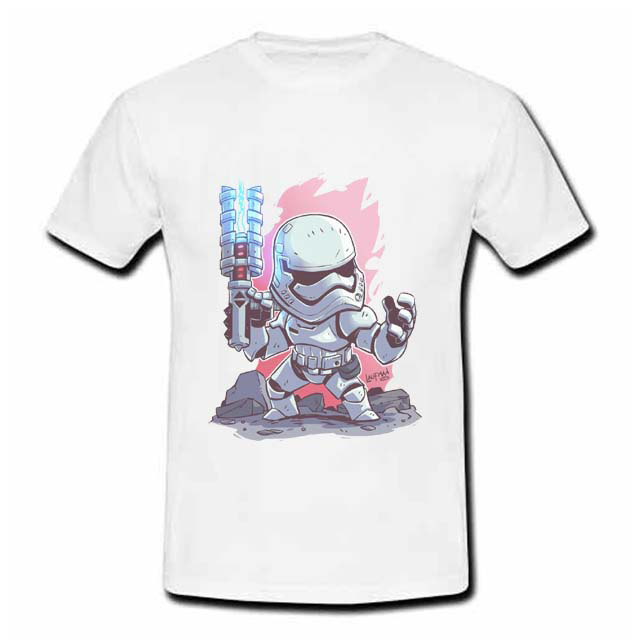 Kaos Storm Trooper Tshirt 100% Cotton | Tangan Pendek & Tangan Panjang | Ready Stock Siap Kirim | La