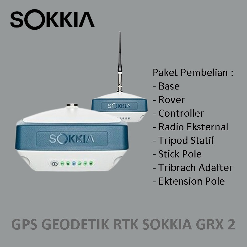 GPS Geodetik RTK Sokkia GRX3