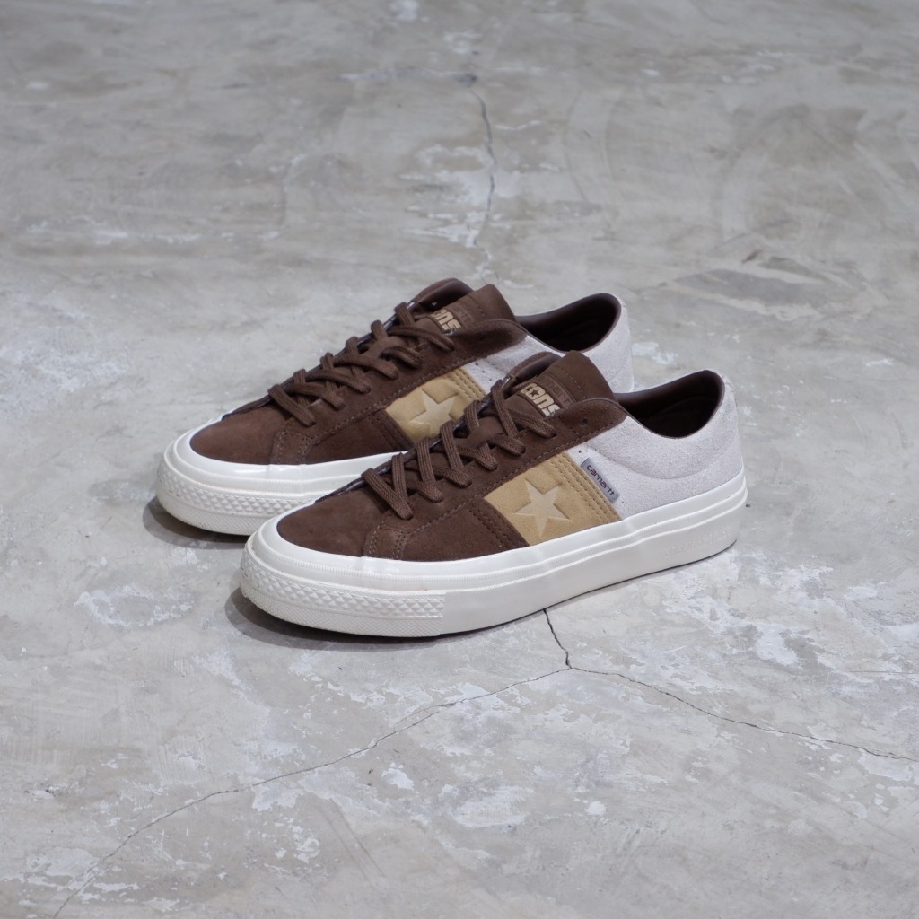 CARHARTT WIP X CONVERSE ONE STAR ACADEMY PRO OX STARFISH DARK EARTH