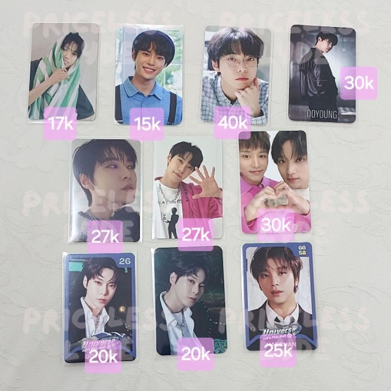 WTS PC NCT 127 aab Doyoung hottracks ayyo ay-yo trading card tc selca haechan taeil loveholic univer