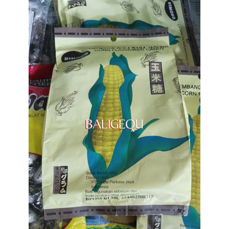 

Permen Kimono Jagung / Corn Flavoured Candy / Permen Jagung
