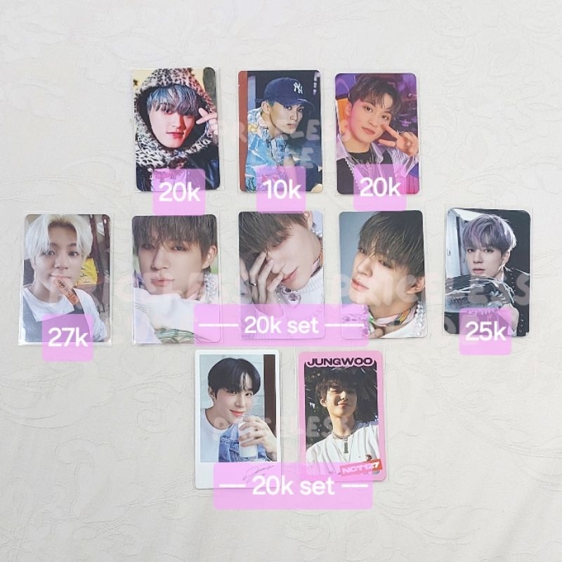 WTS PC NCT Dream Mark Best Friend Ever BFE Beatbox NCT 127 Sticker Jeno cafe dicon set universe let'