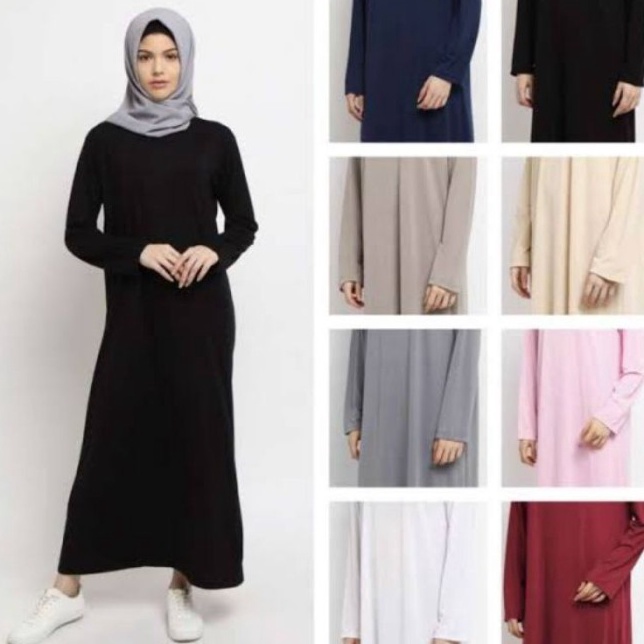 Putih-Hitam-Cream/Kulit-Coksu-Merah-Biru-Navy-Cokelat-Dusty Pink-Ungu Muda-Ungu Tua-Broken White-Hit