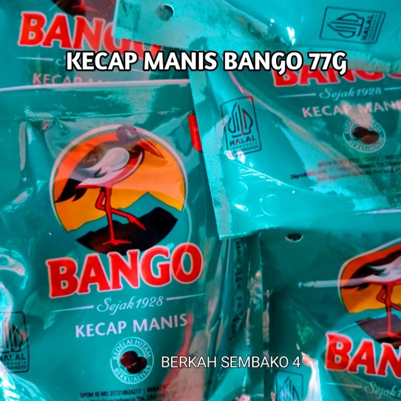 

Kecap manis bango 77g