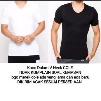 Kaos Dalam Pria V Neck COLE