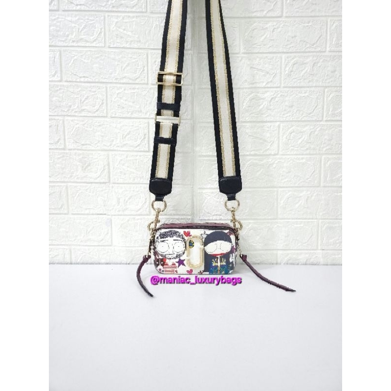 Camerabag MARC JACOBS x ANNA SUI*Printed Anna Sui Snapshot Camerabag