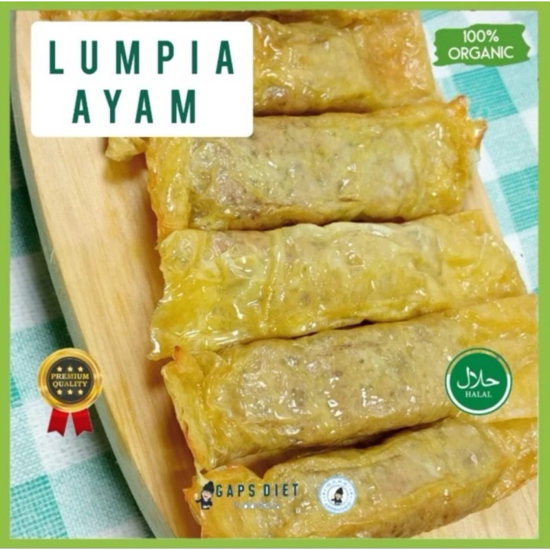 

Lumpia Ayam Organik Tanpa Tepung By Gaps Diet Indonesia