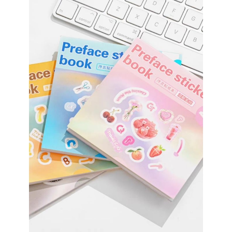 

Buku Stiker isi 20lembar Sticker Book untuk Jurnal Hias Gambar Quotes
