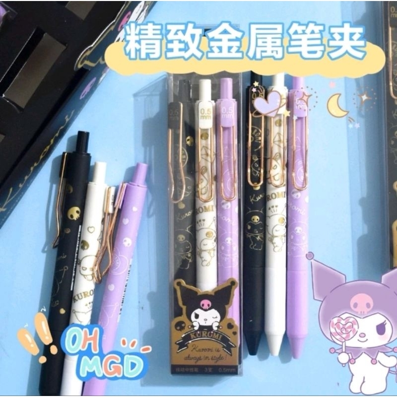 

SET ISI 3 BOLPOIN ORIGINAL SANRIO LICENSE