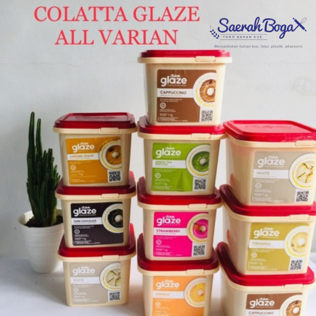 

COLLATA GLAZE TOPING DAN DECORATION 5kg