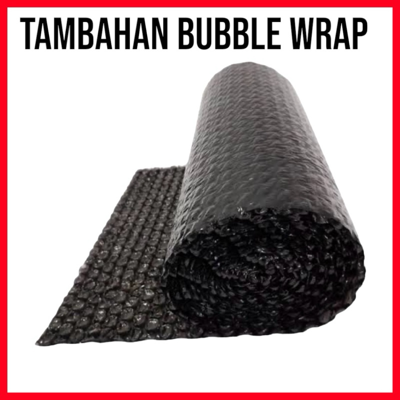 

Bubble Wrap tambahan packing