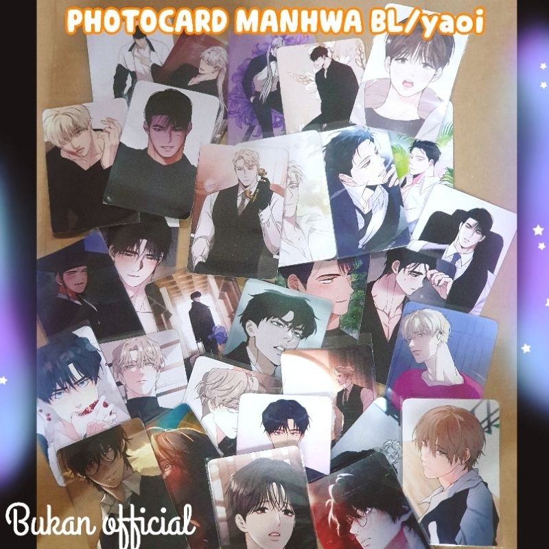 new varian photocard manhwa BL/yaoi ecer