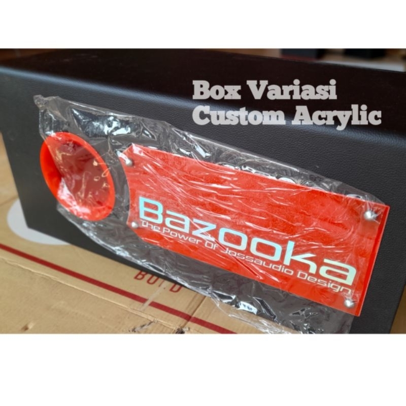 BOX BAZOOKA PSW 10 INCH PREMIUM