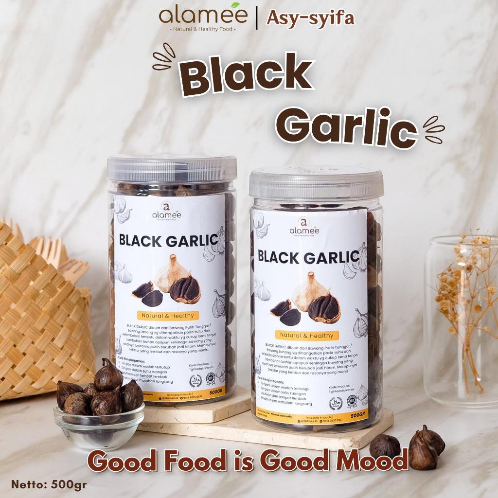 

Black Garlic Bawang Hitam Tunggal Premium 500gr Menyehatkan Penuh Khasiat Lanang Herbal Alami