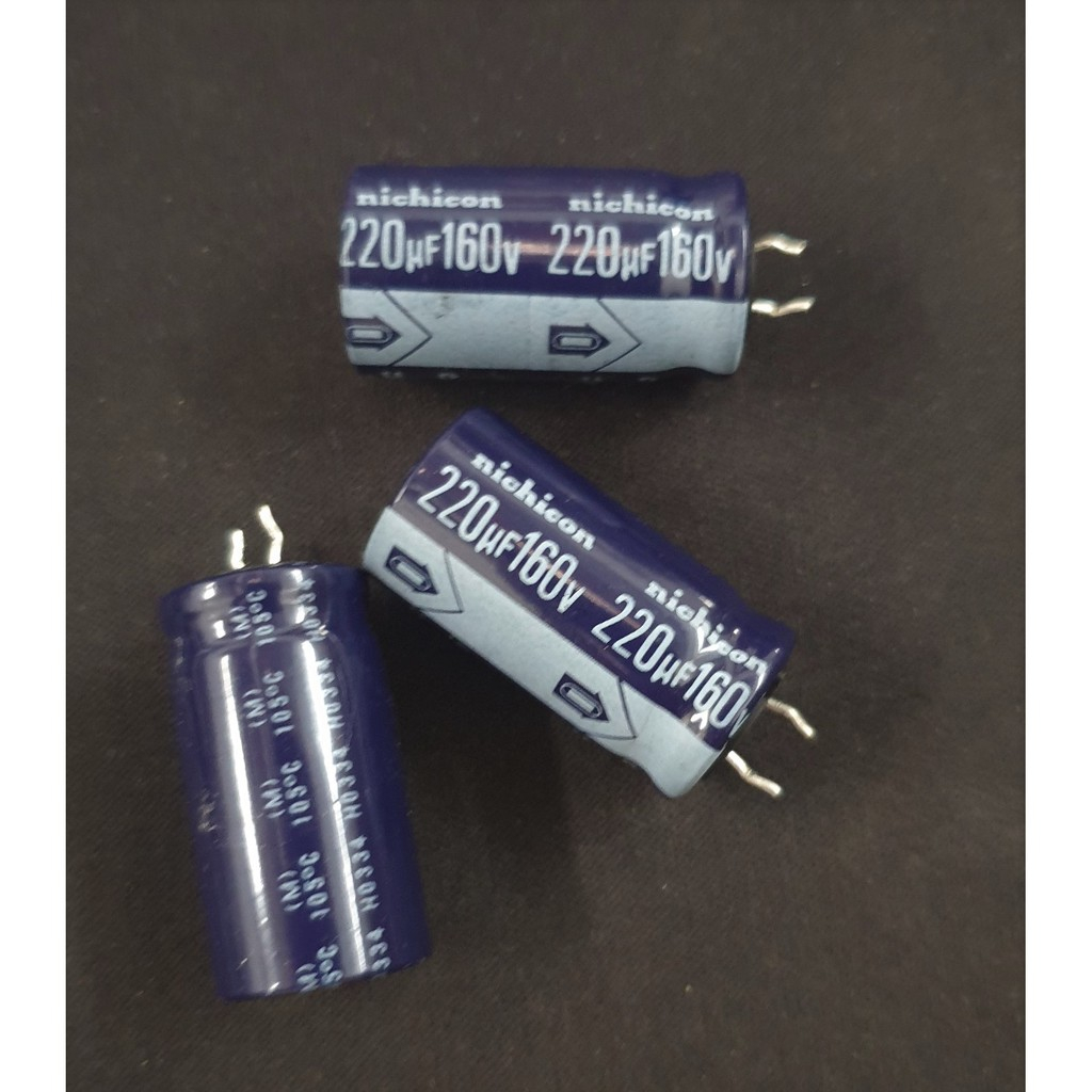 Elco Capacitor 220uf 160v Nichicon - Original