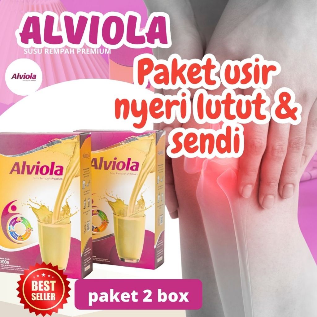 

PAKET 2 ALVIOLA SUSU REMPAH BANTU ATASI NYERI SENDI NYERI LUTUT DAN TULAN SUSU KAMBING ETAWA SUSU REMPAH JAGA KESEHATAN TULANG DAN SENDI SUSU ETAWA PREMIUM