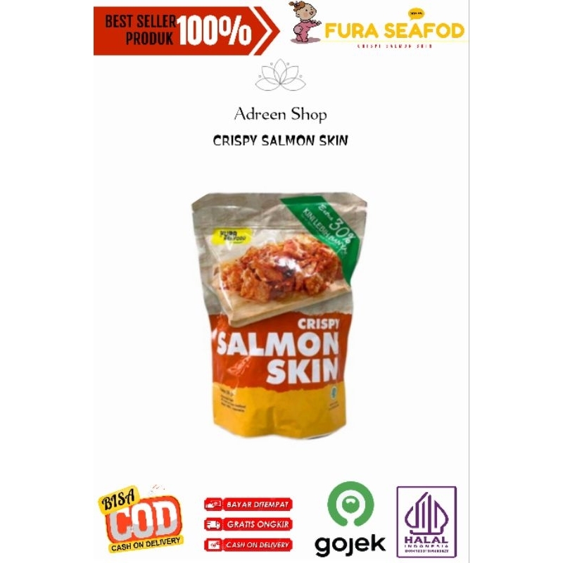 

100% BEST SELLER CRISPY SALMON SKIN