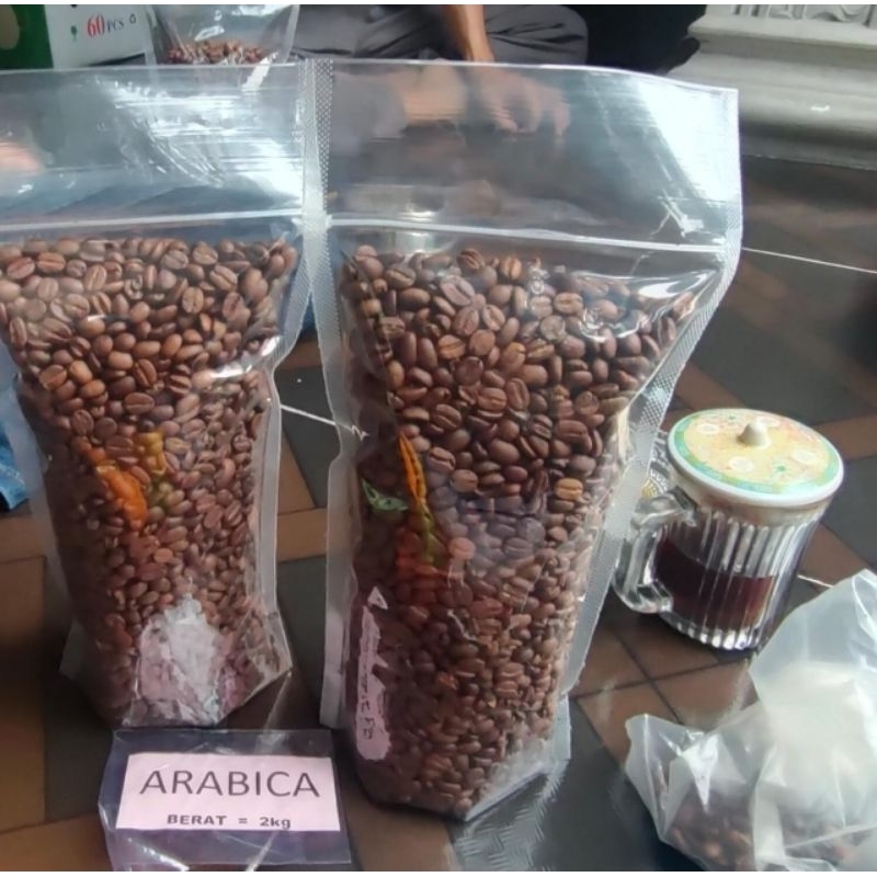 

Kopi Roasting Arabica 500 Gram & 1 Kg Coffee
