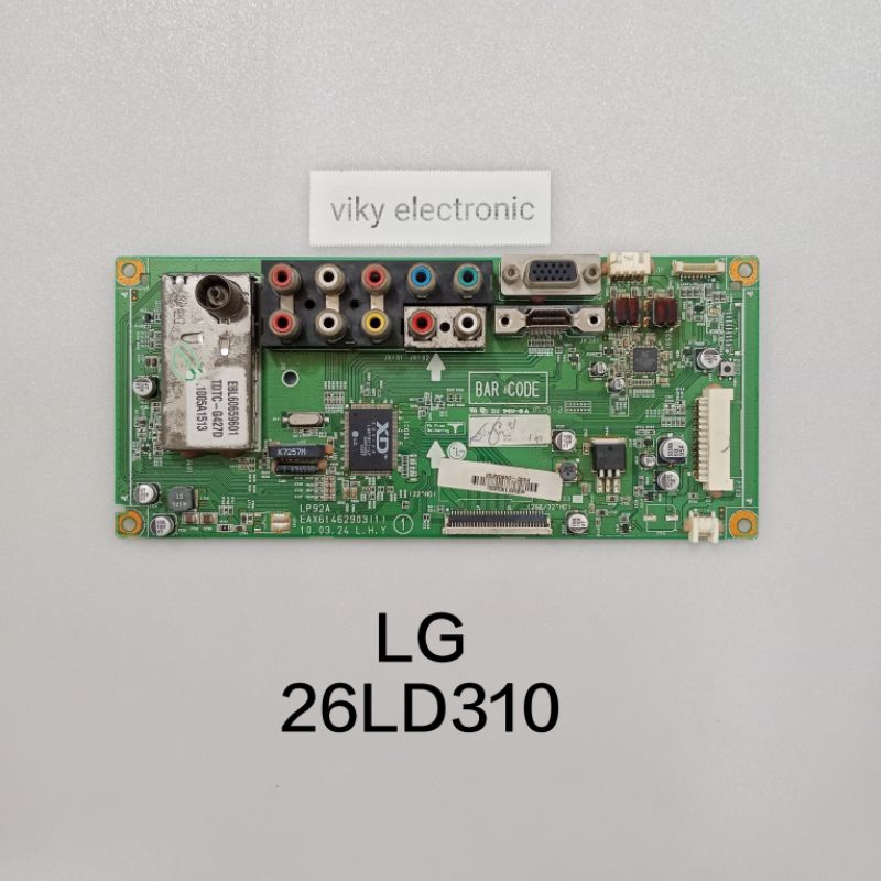 LG 26LD310 mainboard mb modul mesin tv LG 26LD310
