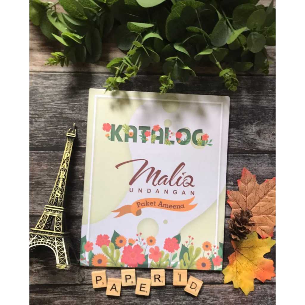 Katalog Blanko Undangan Maliq Seri Ameena