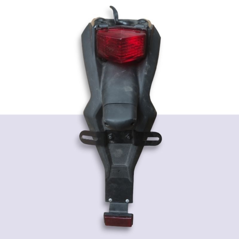 Spakbor Plus Stop Lamp Lampu Belakang Lengkap Kawasaki KLX 150S D-Tracker Asli Original KGP