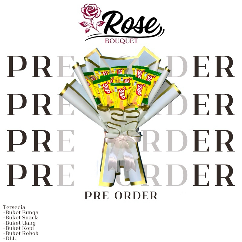 

Buket Snack, Buket Wisuda, Buket custome