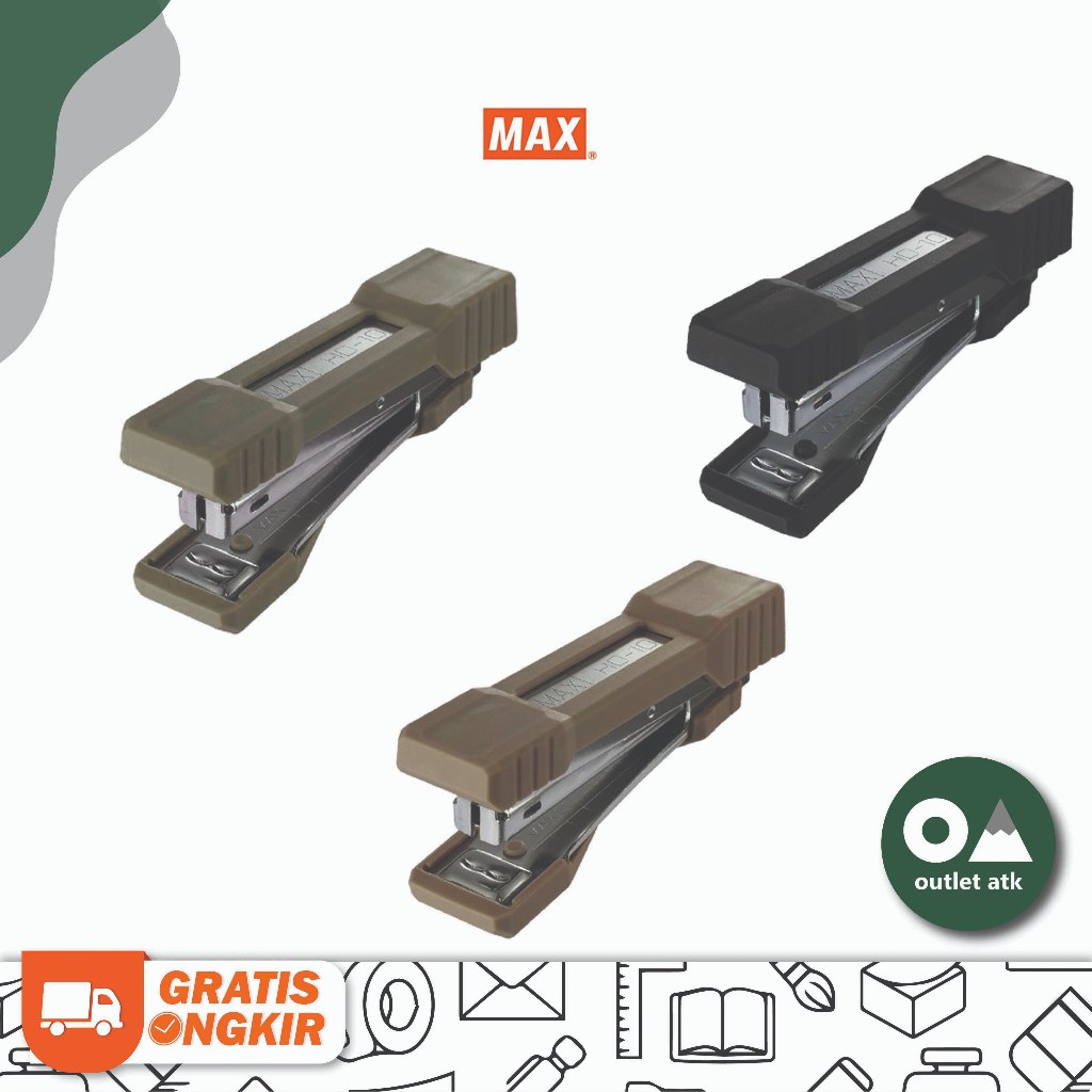 

MAX Stapler HD-10G - Hekter Jepretan Kertas Original