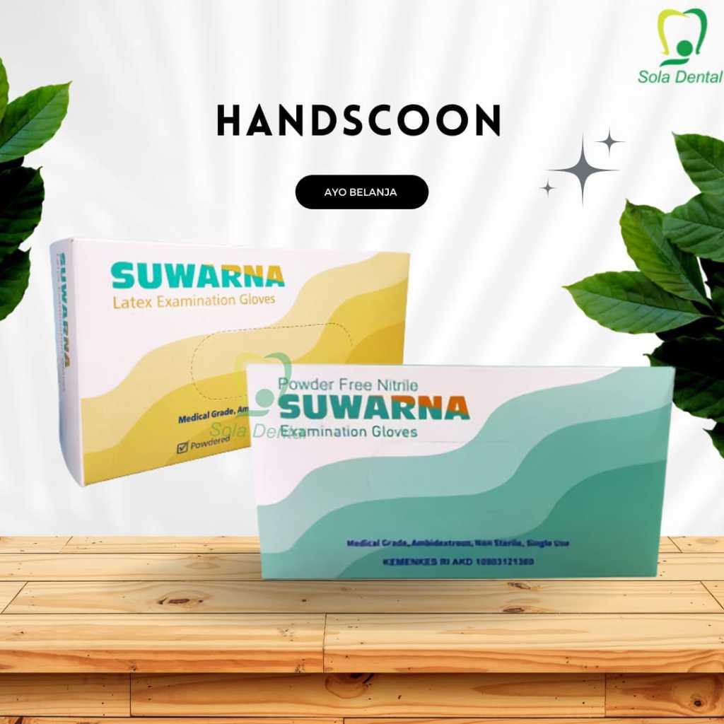 HANDSCOON DENTAL / SARUNG TANGAN / SUWARNA