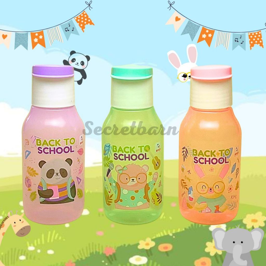 Botol fliptop AUSTIN | Botol Minum 350 ML | Thumbler Karakter | Souvenir Ulang Tahun Anak | Tempat M