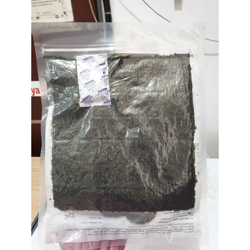 

Paket Hemat 10 Pack Sushi Nori 50 Lembar / Tokinori Dan Ichinori & Ichi Nori Sushi Nori - SUSHI NORI