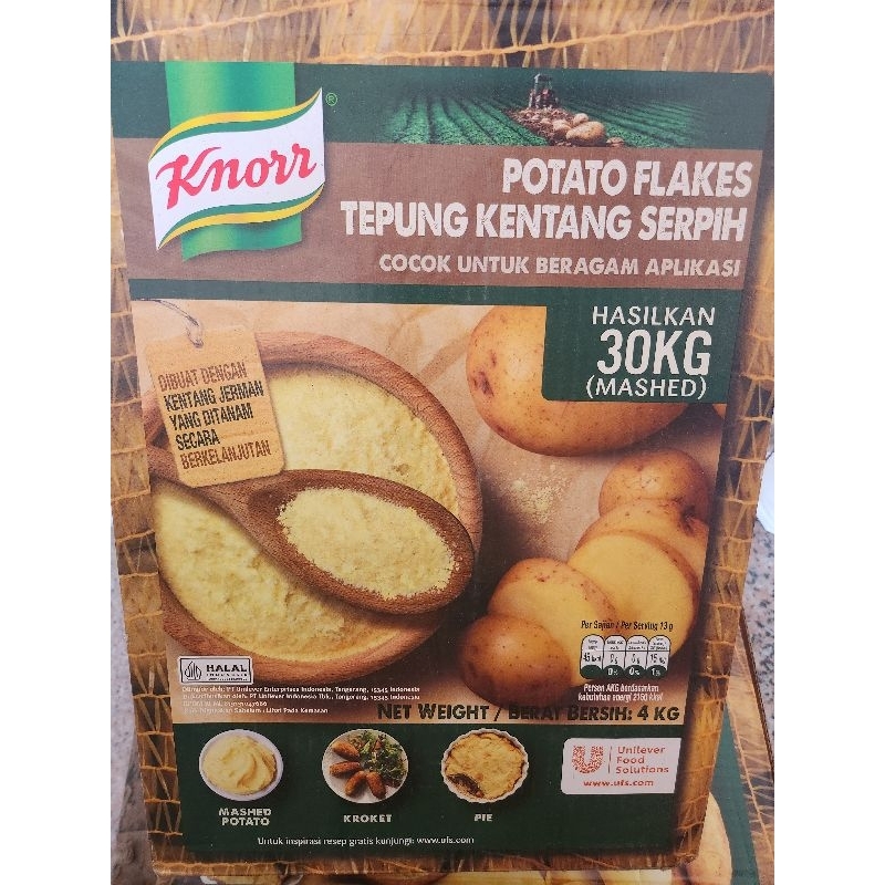 

Knorr Tepung Kentang Serpih / Knorr Potato Flakes 250gr 500gr