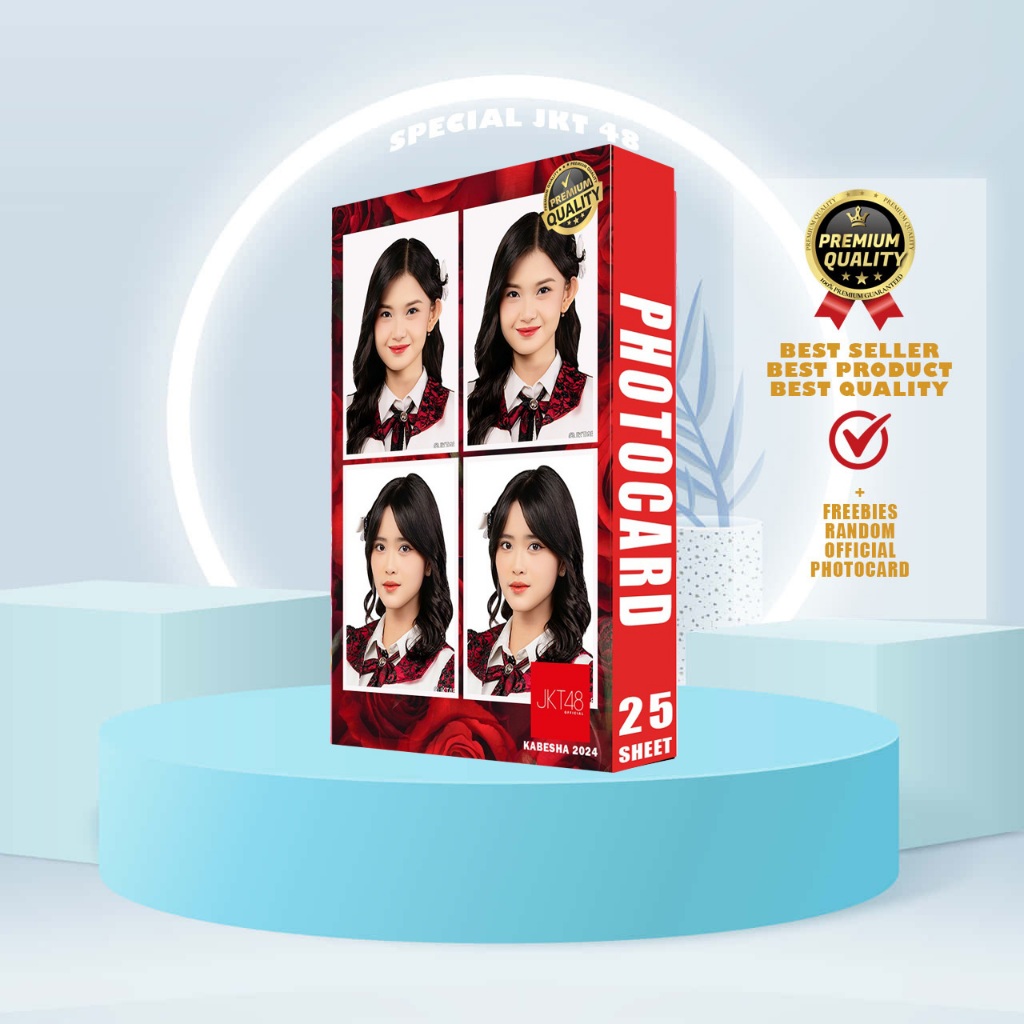 PHOTOCARD JKT48 THINK DONUT / SUSHI DAYS FLOWER FULL