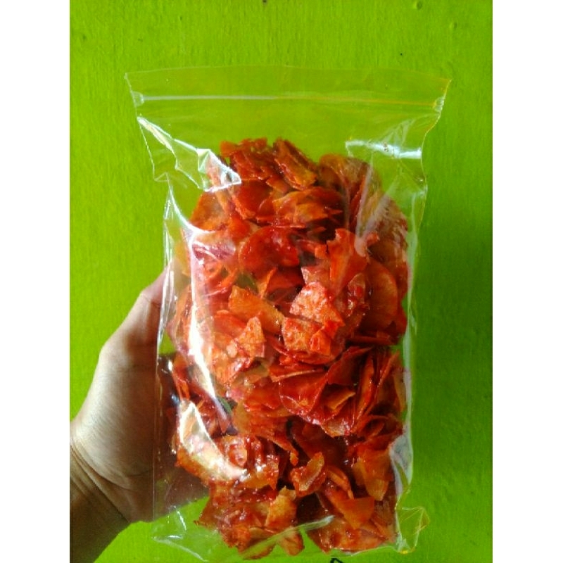 

keripik singkong lengket pedas 250gr/500gr/1kg