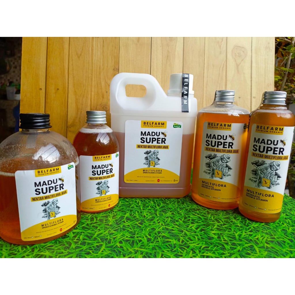 

Madu Multiflora Hutan Murni Kwalitas Super Grade A Premium