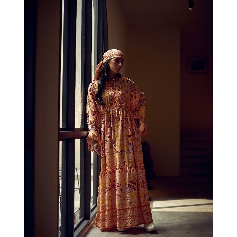DONNA PRIVE - LEIA DRESS CORAL
