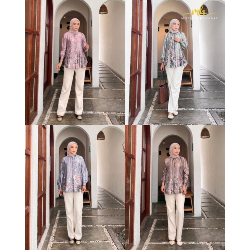 SETELAN ARMANI SILK ZAMORA BLOUSE (TA)