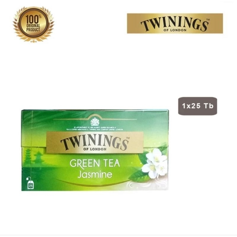 

Twinings green tea jasmine 25x2gr