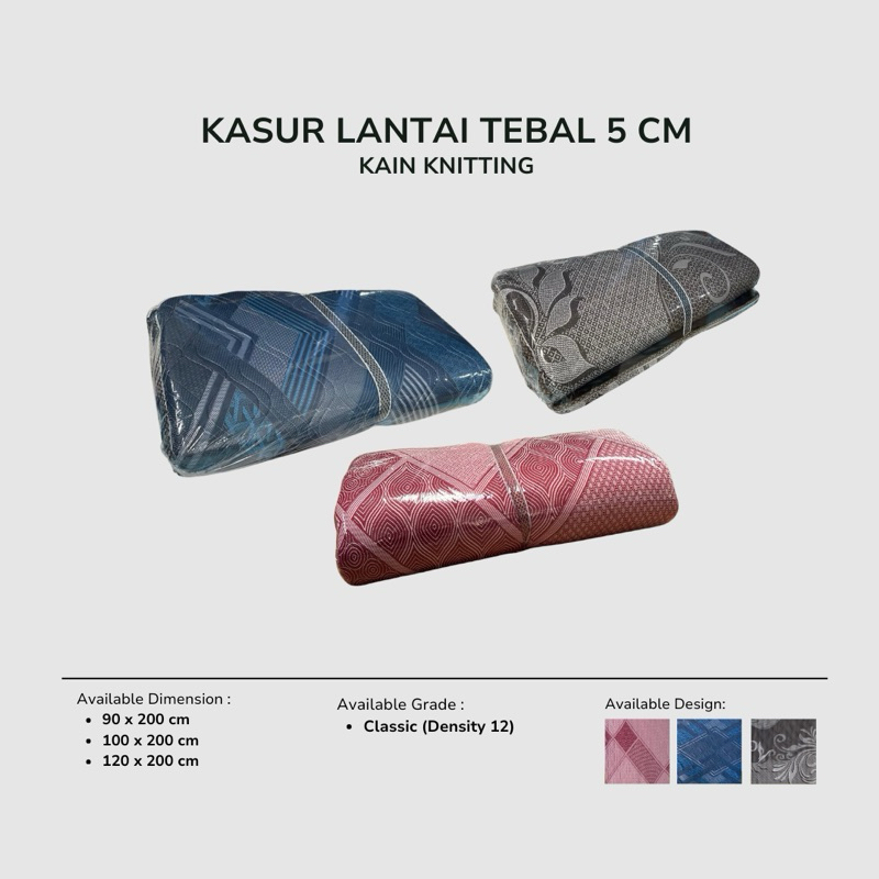 Kasur Lantai Tebal 5cm