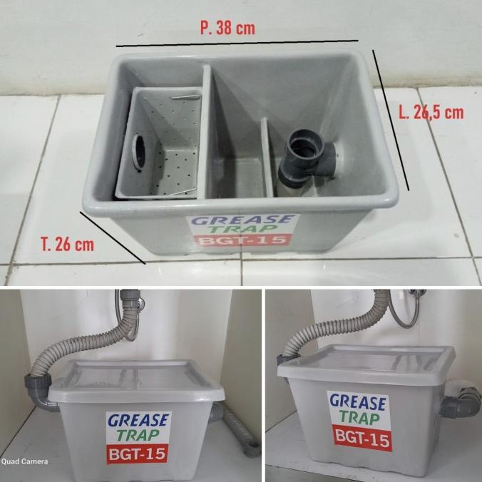 Grease Trap Portable BGT 15 Liter