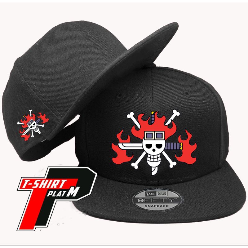 Topi Eustass Kid One Piece Snapback