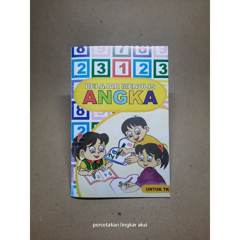 

buku belajar menulis angka / buku sekolah / buku tk / buku latihan