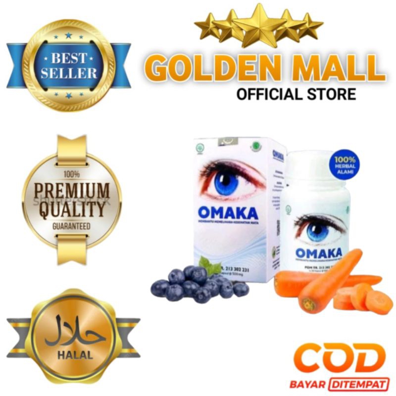 OMAKA KAPSUL HERBAL OBAT MATA KATARAK MINUS PLUS TERBAIK RESMI BPOM