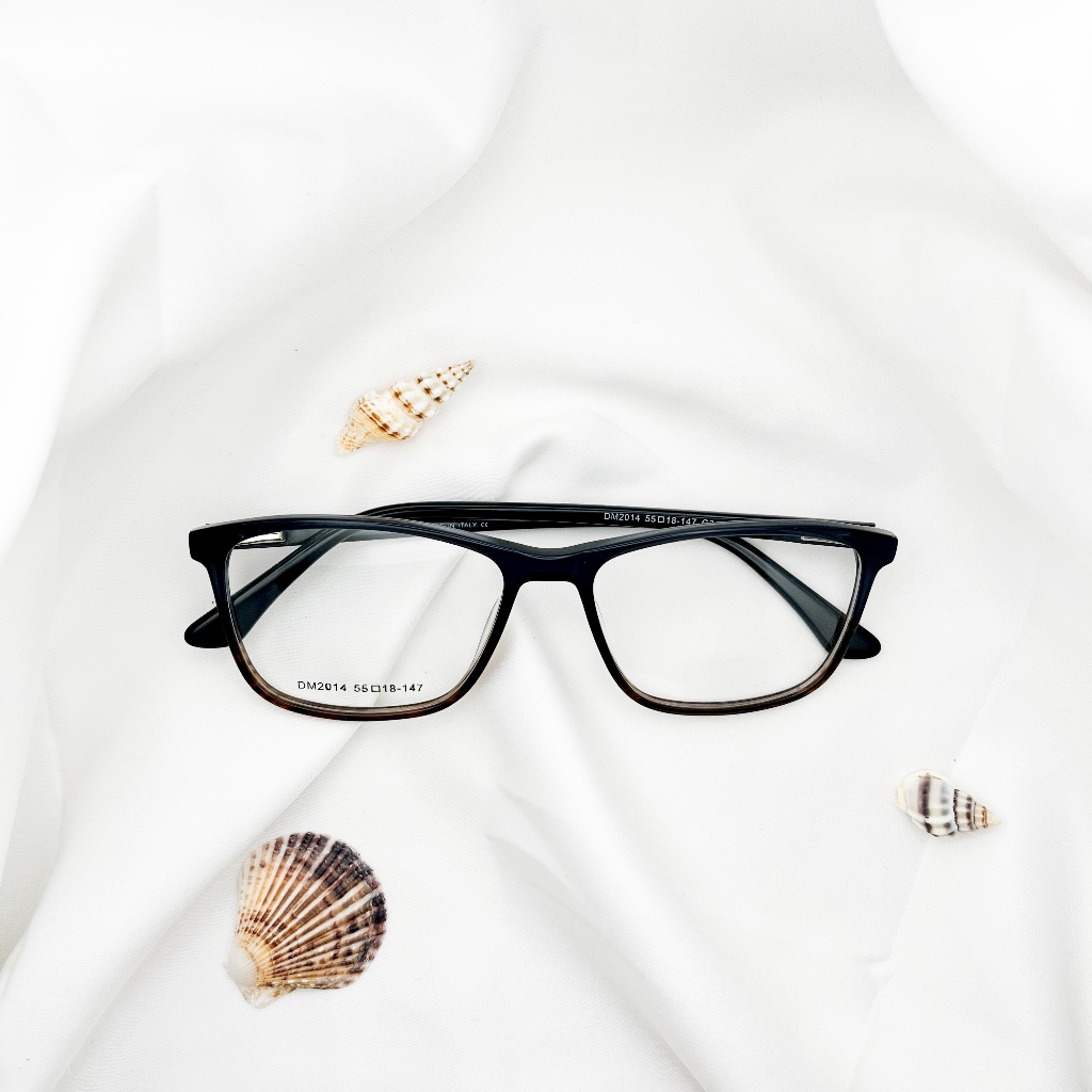 Kacamata DM2014 Lensa Photocromic Lensa Blueray Lensa Bluecromic Lensa Anti Radiasi Minus / Normal D