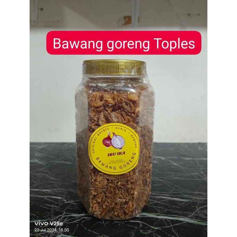 

Bawang Goreng Toples 250gr