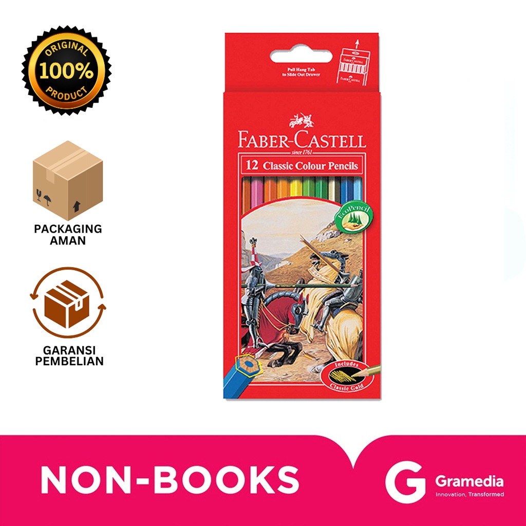 

Gramedia Bali - FABER CLASSIC COLOR 12L 115852