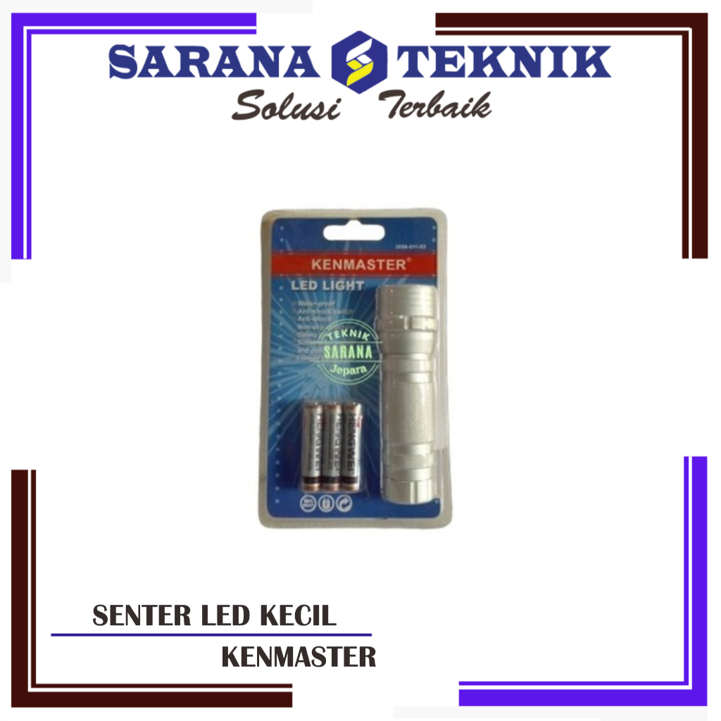 SENTER LED SENTER KECIL SUPER TERANG KENMASTER