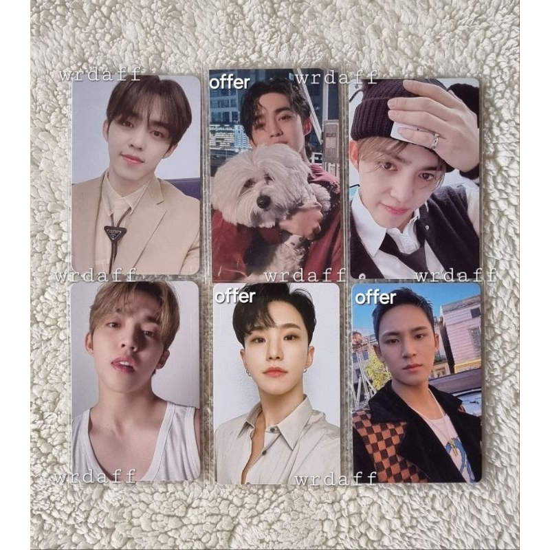pt.1 Photocard & tradingcard aab seventeen [Scoups], [Jeonghan], [joshua], [jun], [hoshi], [wonwoo],
