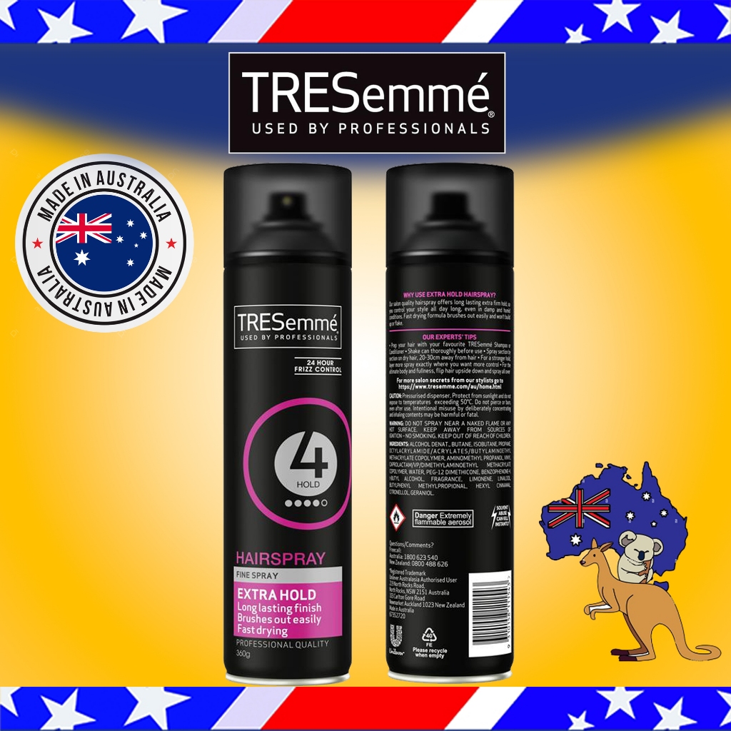 Hairspray Australia Tresemme Hair Spray Extra Hold 360ML